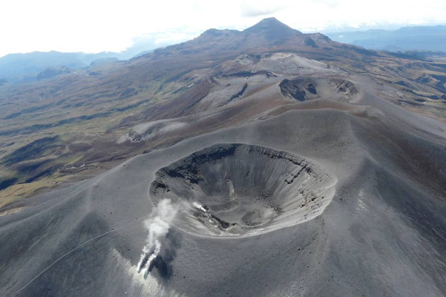 Imagen de referencia. El volcán continúa en estado de alerta naranja.