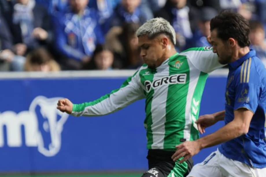 Cucho Hernández, en el partido contra Real Oviedo.