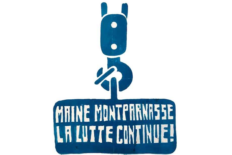 Uno de los afiches de mayo del 68. / Cortesía