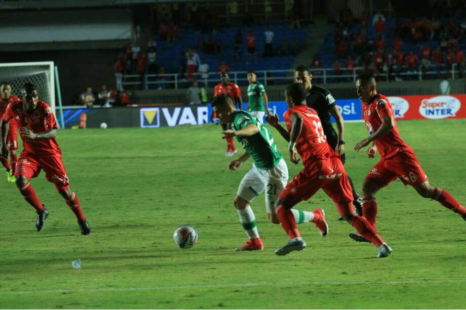 América tiene los mismos puntos de Jaguares en la tabla del descenso. En la tabla de la Liga, el Cali es undécimo con doce unidades. / @AsoDeporCali