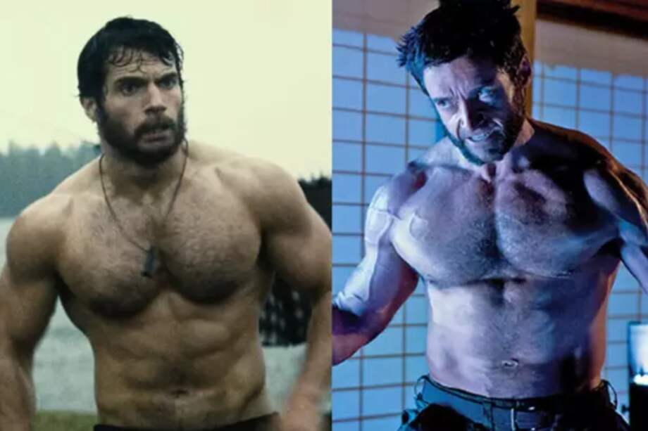 Utilizando como base el perfil de Cavill y la apariencia de Hugh Jackman en la franquicia X-Men, el resultado es bastante acertado.