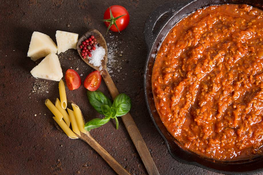Añade queso rallado a esta carne molida para resaltar sabores.
