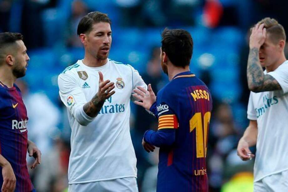 Real Madrid y Barcelona igualaron 1-1 en el Camp Nou. / AFP