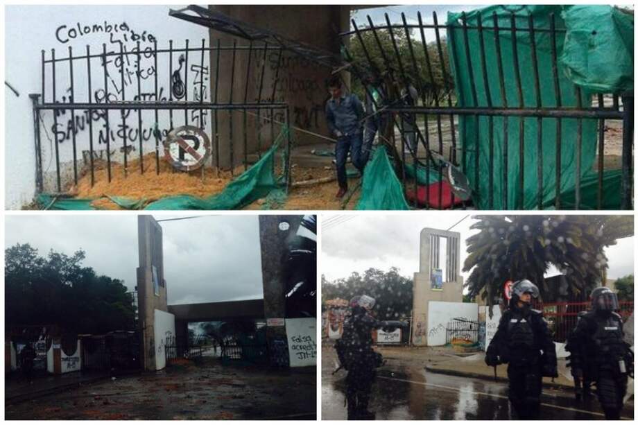Evacuan Universidad Pedagógica de Tunja ante disturbios