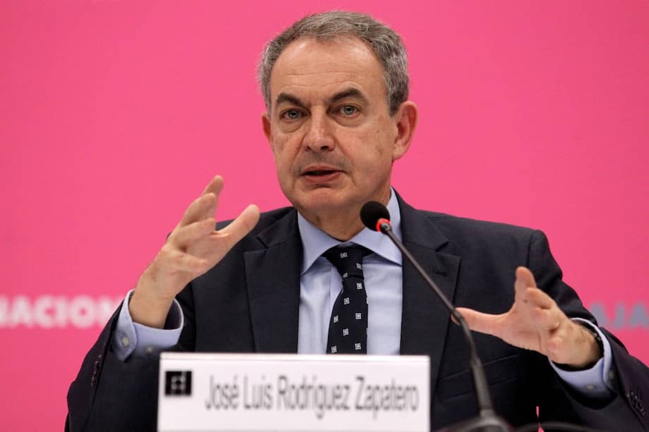 Foto de referencia del expresidente español José Luis Rodríguez Zapatero.