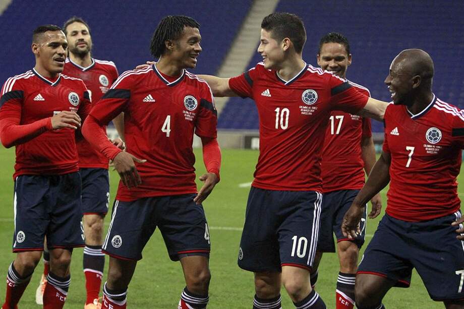 Colombia inicia el Mundial en la octava posición de la clasificación Fifa