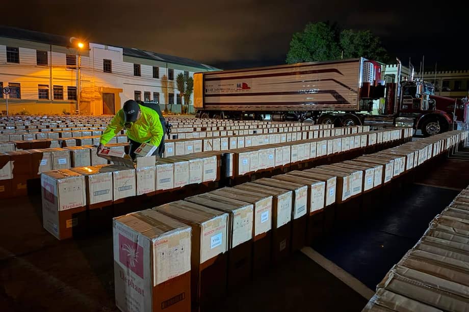 La aprehensión se produjo durante una operación de control adelantada en la zona fronteriza del sur del país.