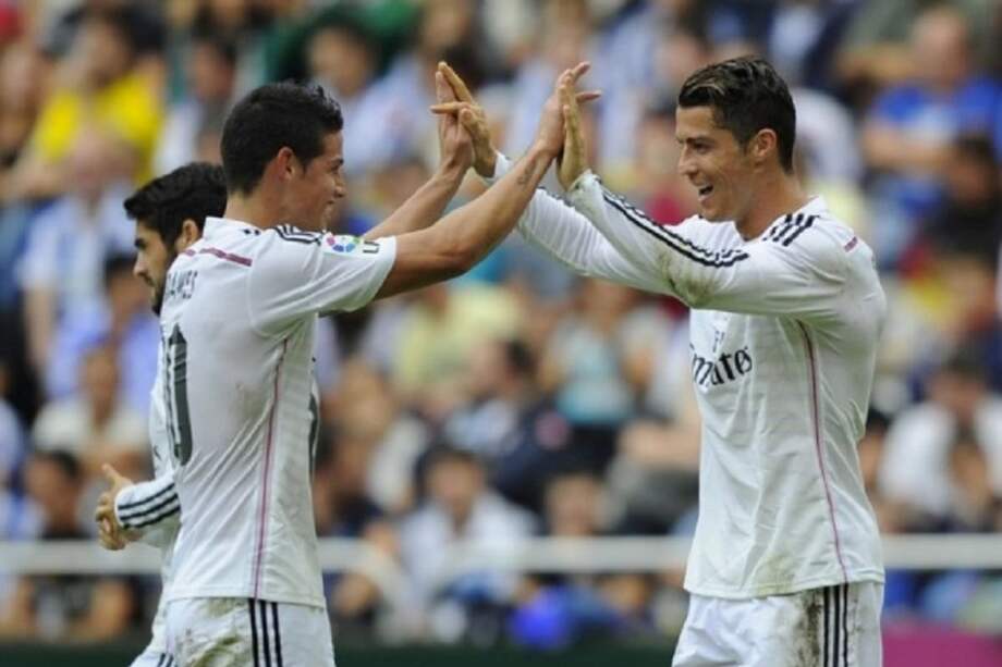 Ancelotti defendió a Cristiano y elogió a James