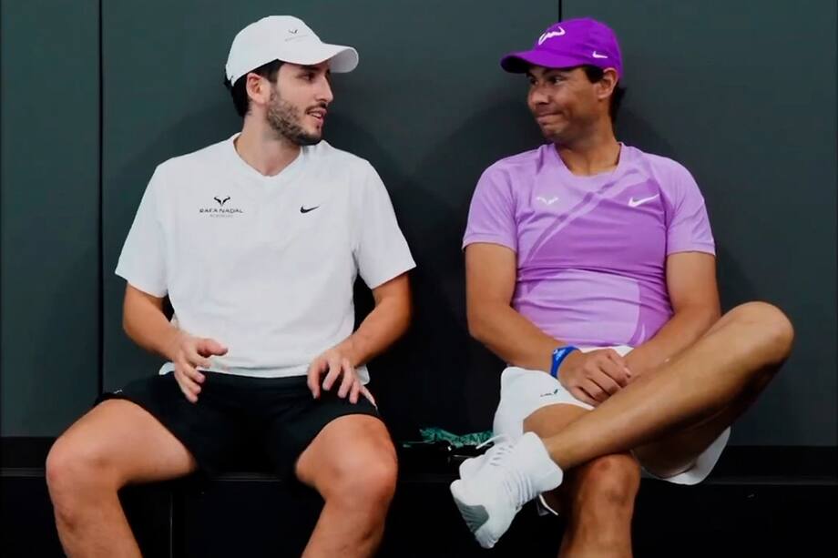 Sebastián Yatra y Rafael Nadal