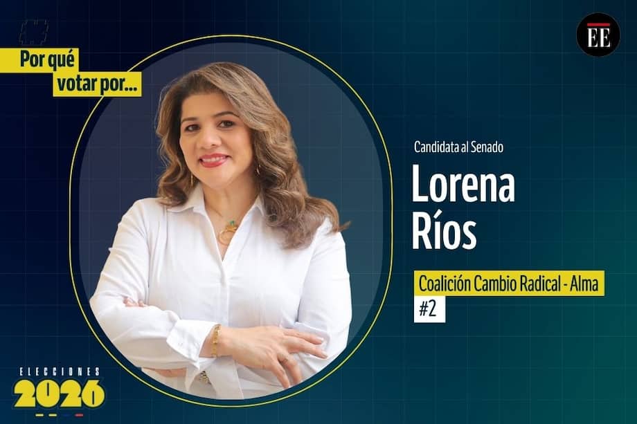 Beatriz Lorena Ríos Cuéllar es candidata al Senado. Va por la coalición entre Cambio Radical y ALMA.