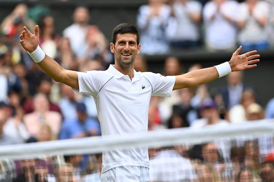 El serbio Novak Djokovic ganó su sexto título en Wimbledon, 20 de Grand Slam.