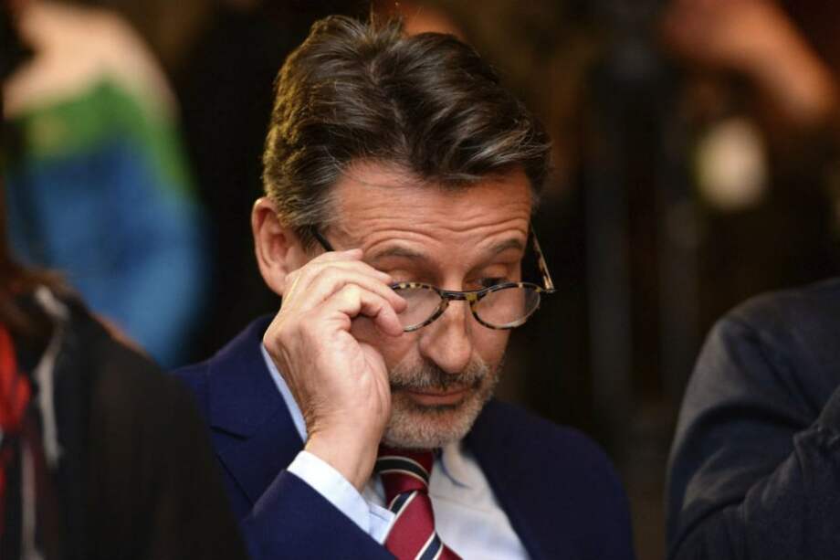 Sebastian Coe, presidente de la IAAF. Foto: AFP