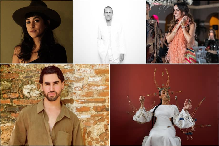 Los creativos Neysha de León, Jean Cintrón, Stella Nolasco, Herman Nadal y Dita Zayas. / Cortesía