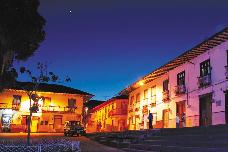 El parque Simón Bolívar es uno de los principales atractivos turísticos de Salamina, en el norte del departamento de Caldas. /Flickr - Triángulo del Café Travel