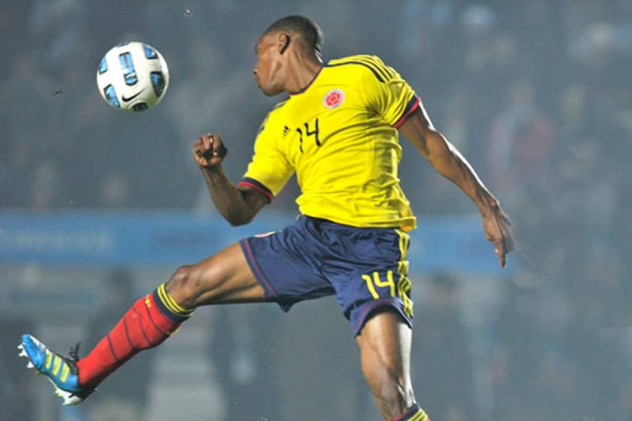Luis Amaranto Perea. defensa de la Selección Colombia.