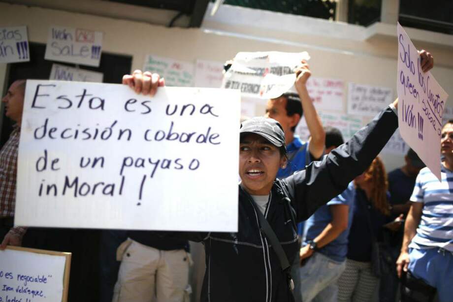 Crecen la protestas en Guatemala por la corrupción. El presidente, Jimmy Morales, está en el ojo del huracán. / EFE