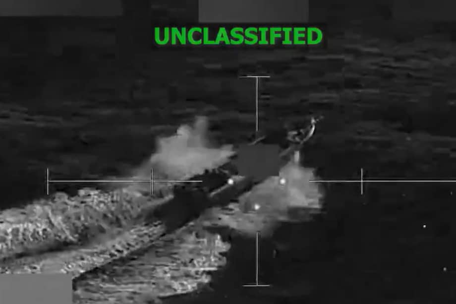 EE. UU. anuncia cuatro muertos en nuevo ataque contra presunta narcolancha en el Pacífico.