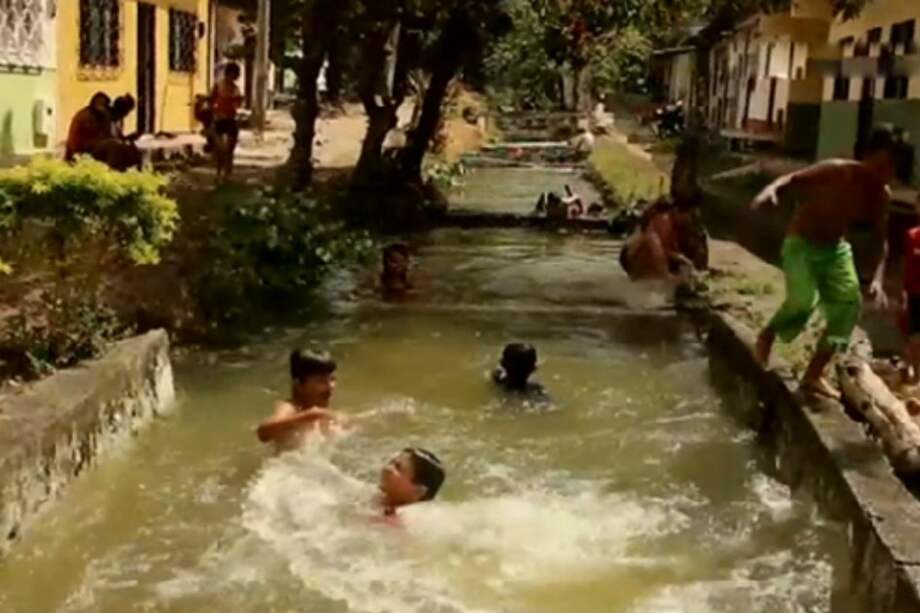 Con ritual, habitantes de Mariquita (Tolima) claman por lluvias