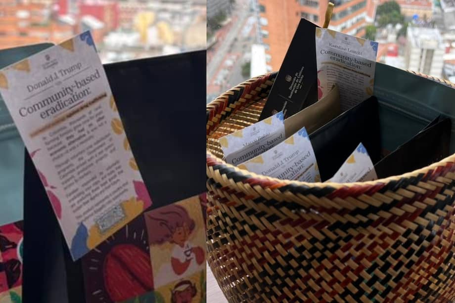 Obsequios del presidente Petro a Donald Trump