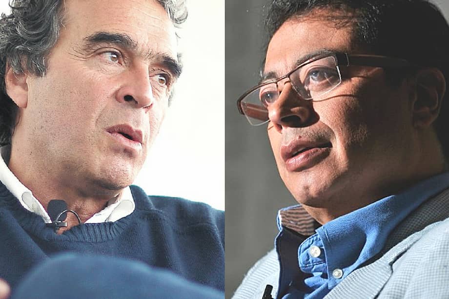 Sergio Fajardo y Gustavo Petro.