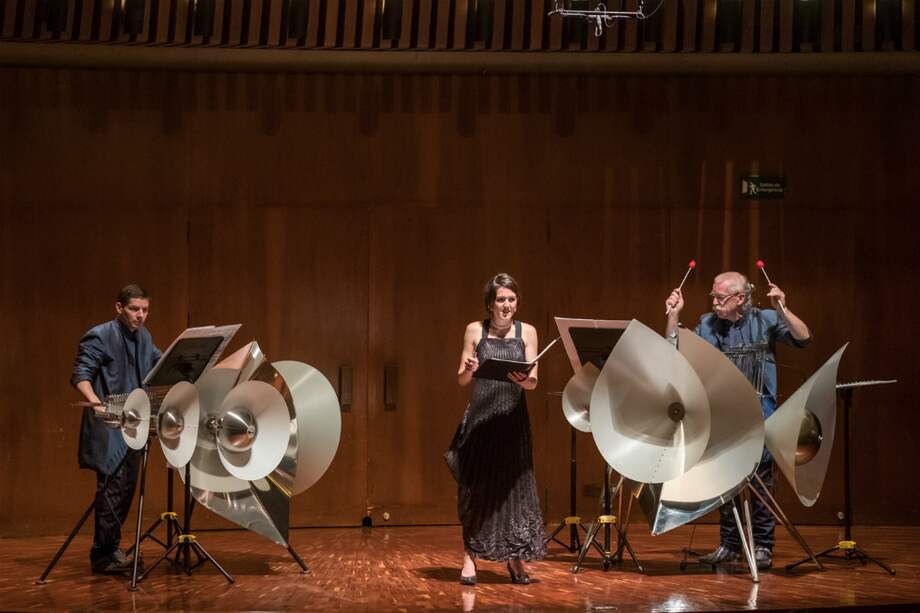 Marc Antoine Millon, Armelle Marq y Frédéric Bousquet son los integrantes del Ensamble Hope. / Gabriel Rojas