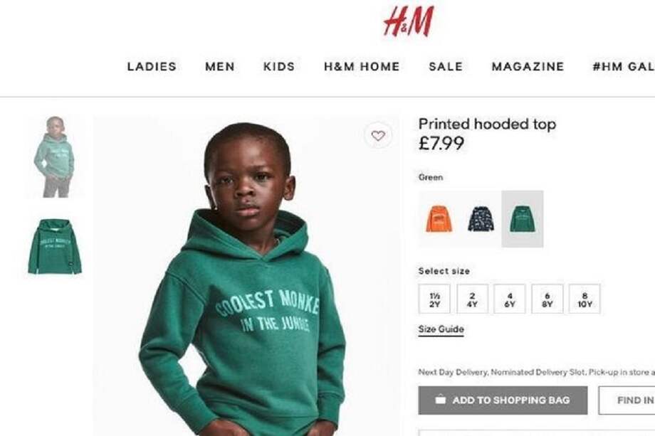 "La imagen fue suprimida de todos los canales de H&M", aseguró una portavoz de la marca. / Archivo particular.