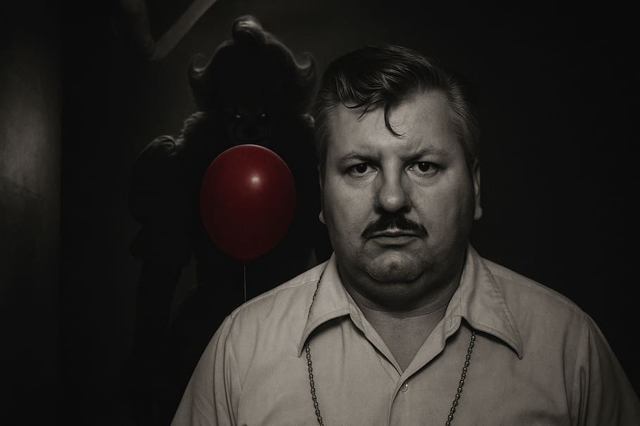 John Wayne Gacy, el hombre que habría inspirado la historia de Pennywise.