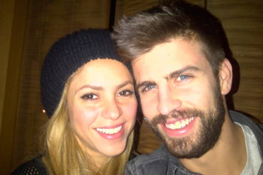 Shakira y Gerard Piqué (Twitter de Shakira).