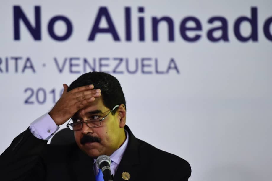 Nicolás Maduro, presidente de Venezuela. / AFP