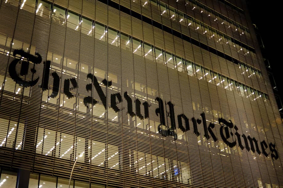 Imagen de referencia de la sede de The New York Times.