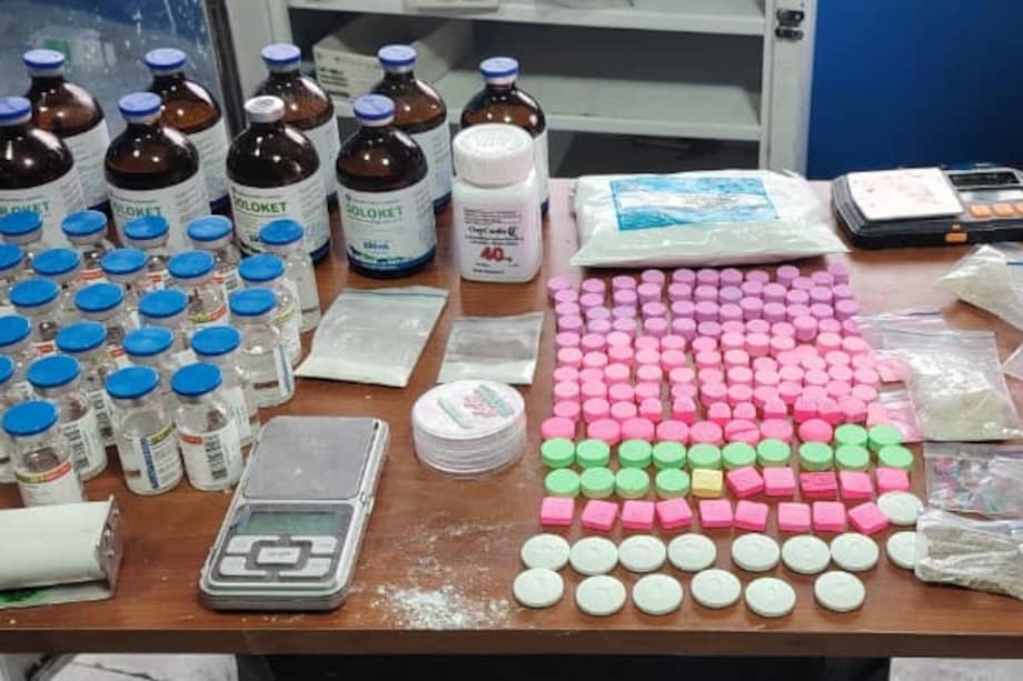 Laboratorio de drogas en Antonio Nariño.
