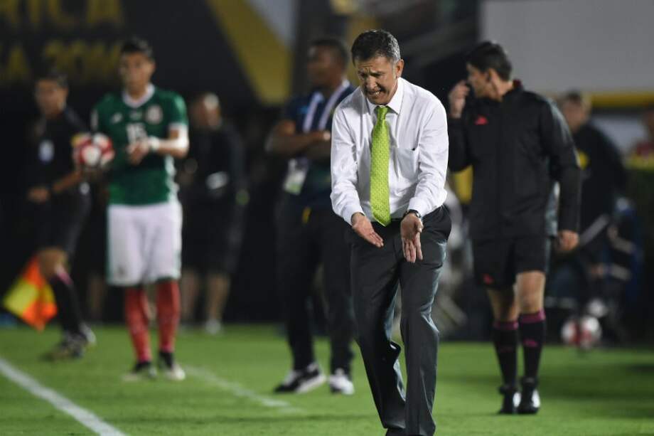 Juan Carlos Osorio no conoce la derrota desde que llegó a la dirección técnica de México. / AFP