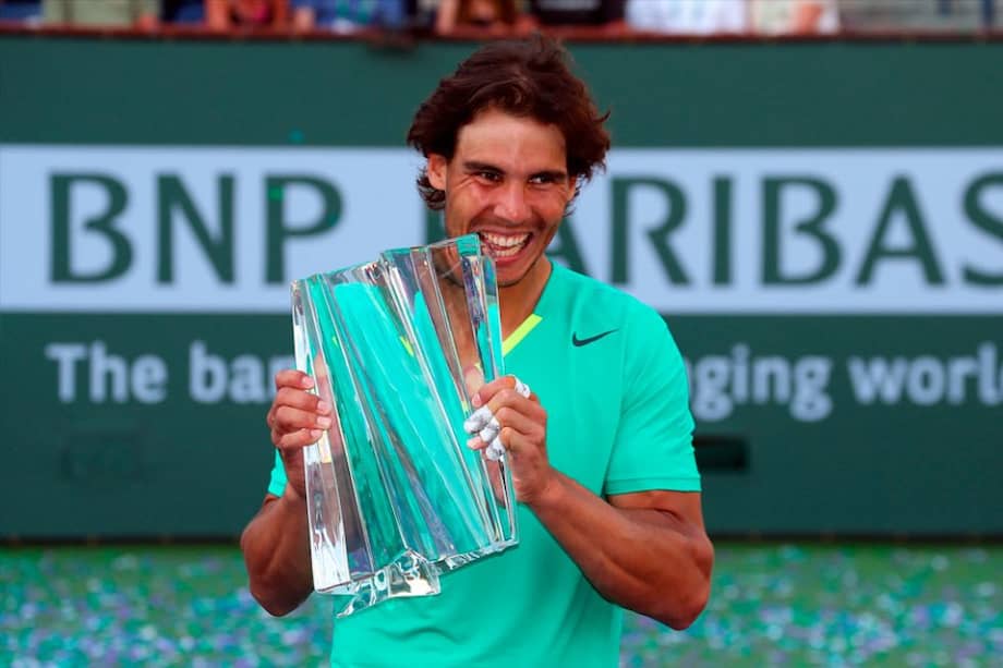 Rafael Nadal, campeón del Indian Wells