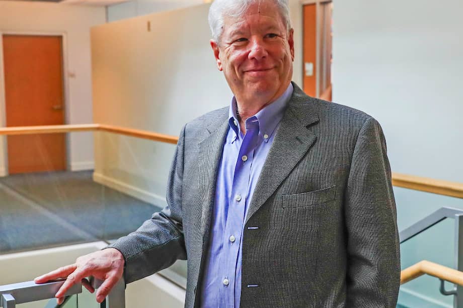 El profesor Richard Thaler, recientemente galardonado con el premio Nobel en Economía. / EFE