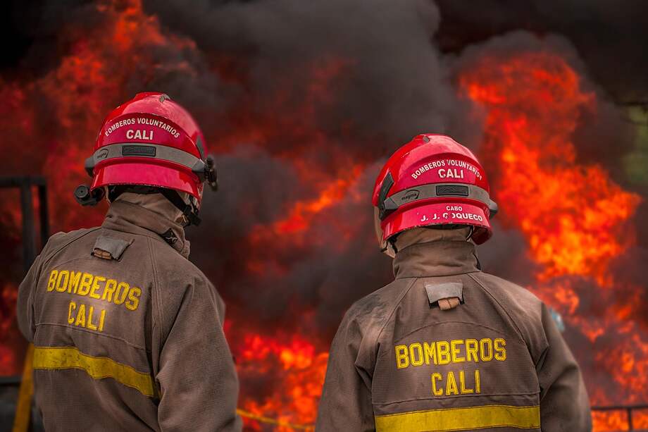 Cortesía: Bomberos Cali.