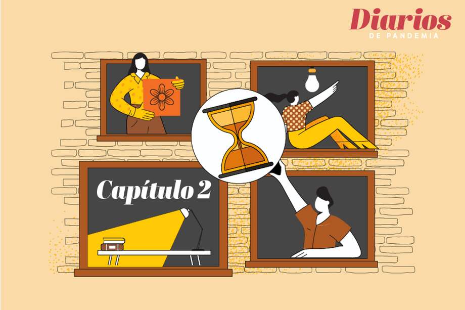 "El Covid-19 y la parálisis del trabajo físico y de las redes económicas que de él dependen son descarnadamente reales como los pasos de mis hijas allá arriba, en el segundo piso, en su lugar de confinamiento. "