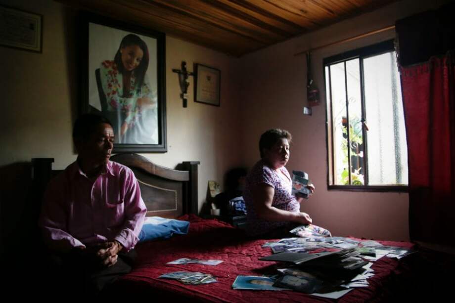 Carlos Núñez y Oliva Vargas, padres de Flor Alba Núñez. / Colprensa