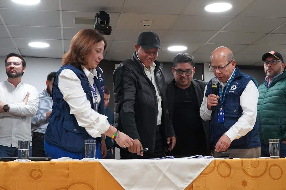 La Defensoría del Pueblo fue garante del diálogo entre el Gobierno y el comité del paro.
