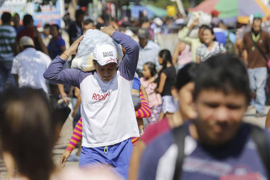 Colombia ha recibido a 1,3 millones de venezolanos según cifras de la Organización Internacional para las Migraciones (OIM) . / Imagen de referencia EFE