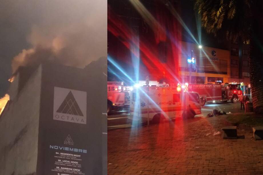 En el momento de la conflagración, en el sitio se encontraban únicamente tres empleados del bar Octava.