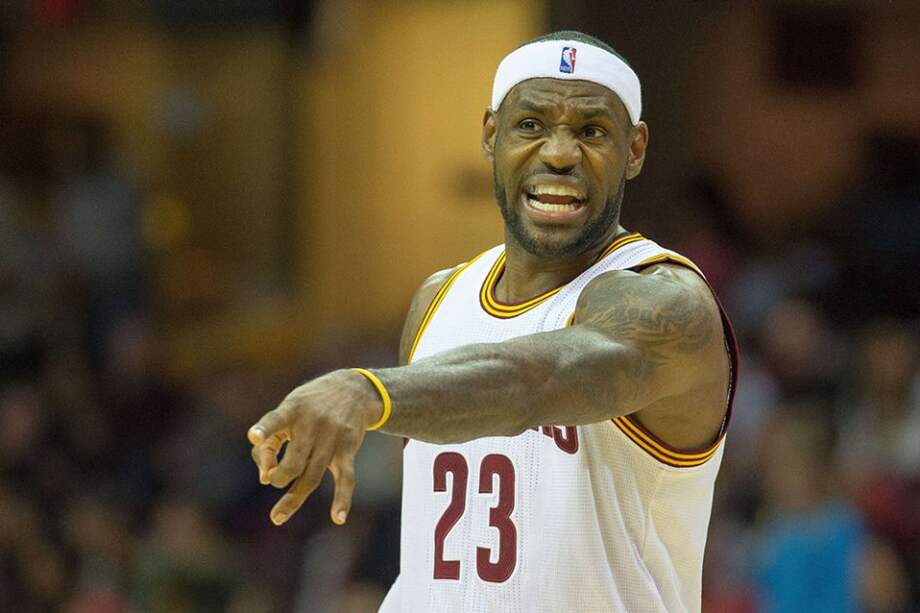 LeBron James, jugador de los Cleveland Cavaliers.//AFP