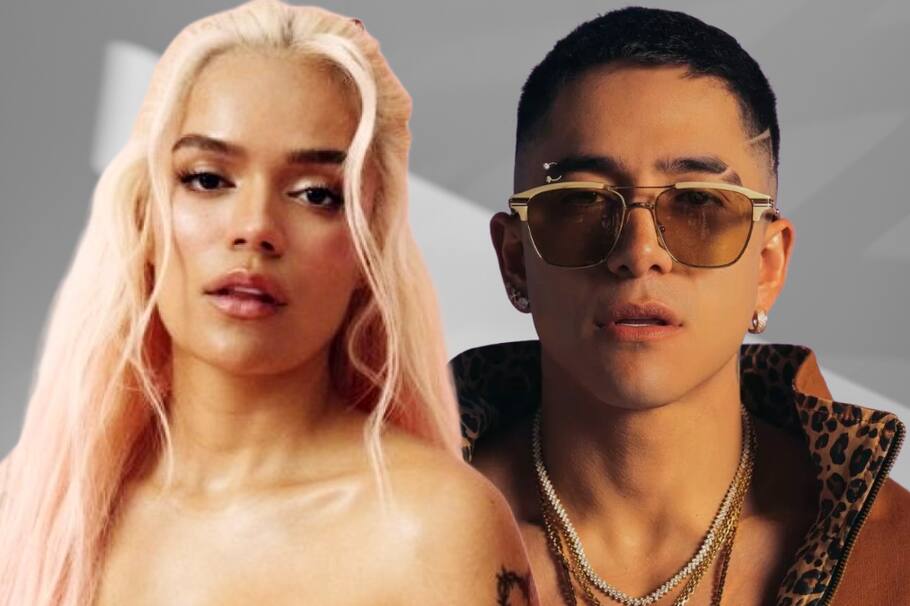 Karol G y Andy Rivera