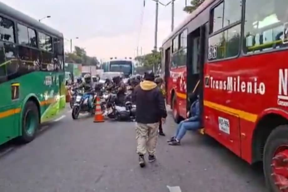 Siniestro en la calle 80, 17 de marzo.