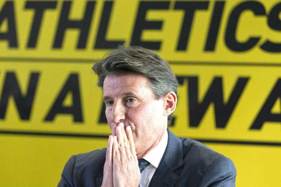Sebastian Coe, presidente de la IAAF. Foto: AFP