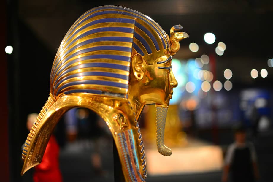 Máscara de oro de Tutankamón. / Pixabay