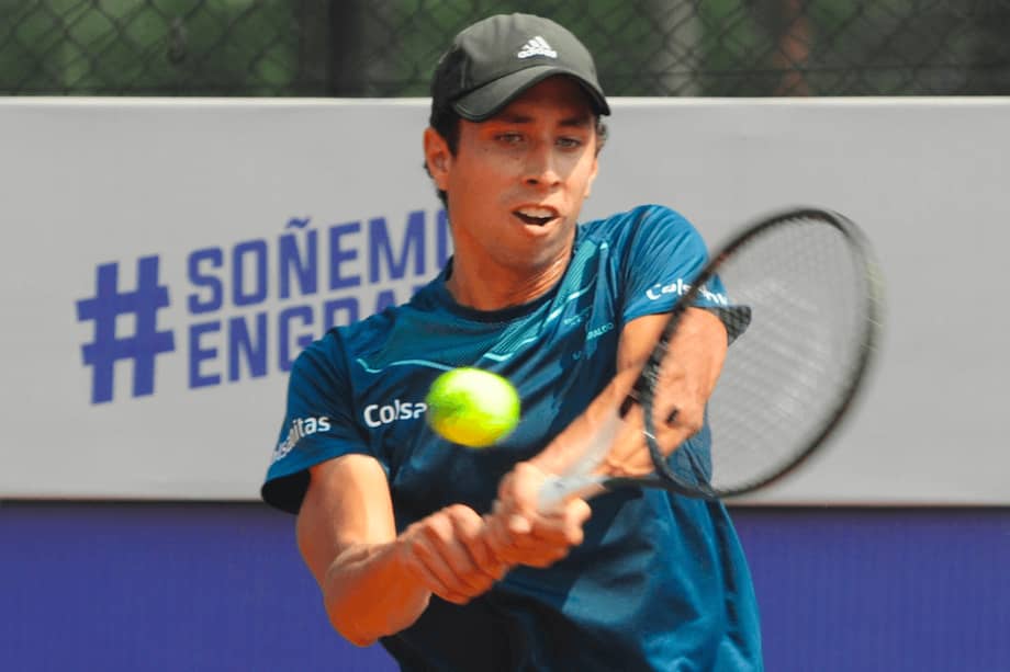 El tenista busca su primera presencia en un cuadro principal de un Grand Slam. / Fedecoltenis