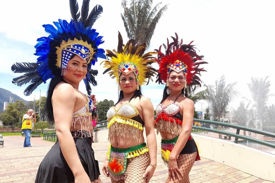 Taliana Martínez Guzmán lidera el grupo Túpanas Amazónicas, en Los Mártires.