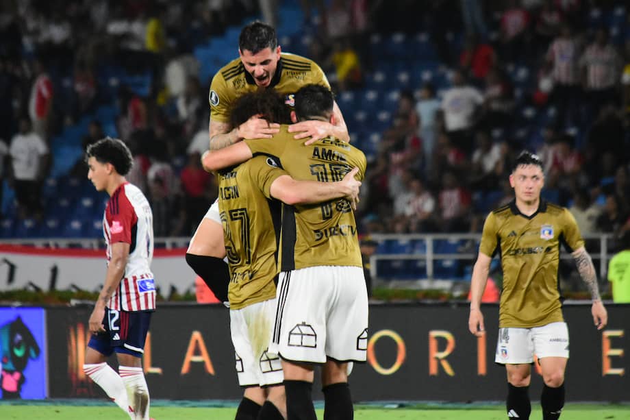 Colo Colo, tras eliminar a Junior de Barranquilla.