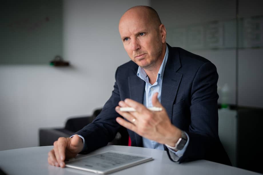 Michael Collins es director ejecutivo para las Américas del Instituto para la Economía y la Paz y estuvo en Bogotá presentando el Índice Global de Terrorismo.