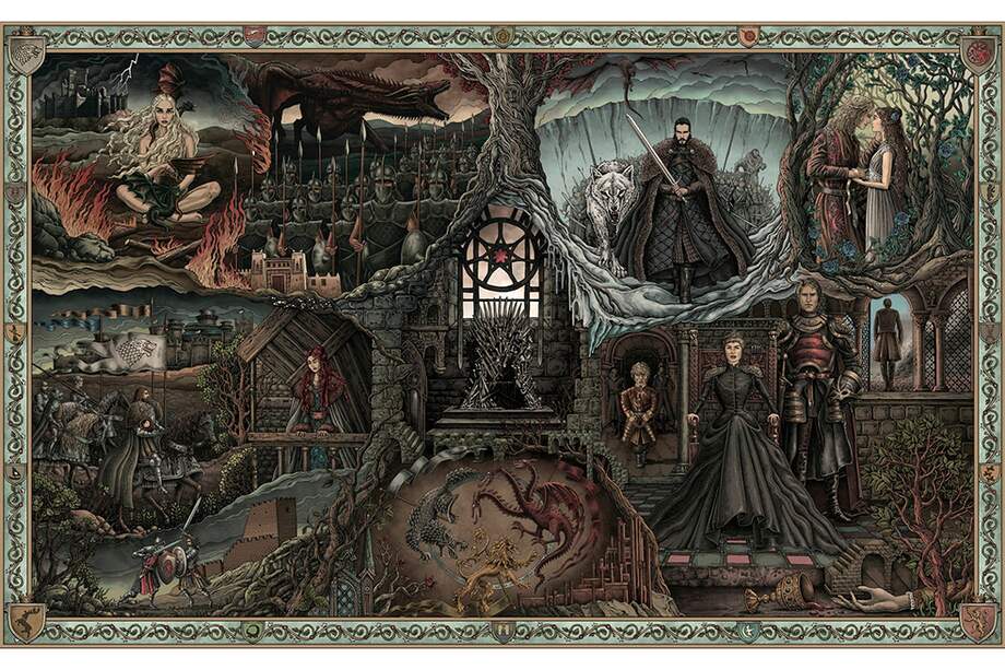 Cortesía Mirari + Co. / Animación de "Game of thrones"